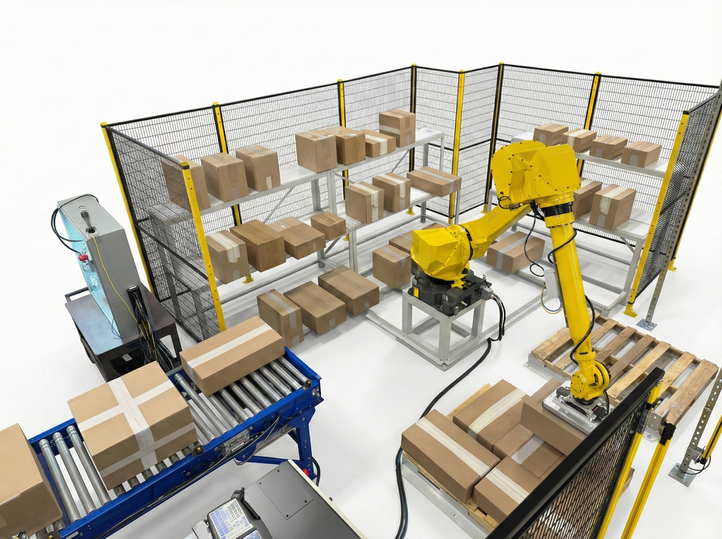 Palletizer in Action