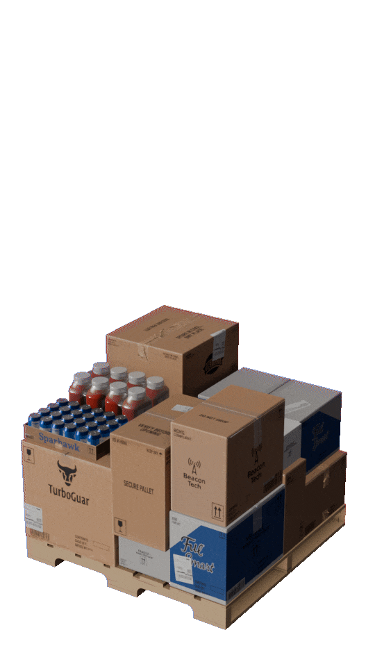 Pallet Stacking Animation